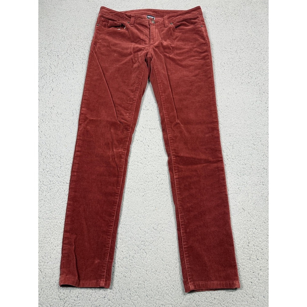 Patagonia Pants Womens 30 Red Corduroy Organic Cotton Stretch Casual 5 Pocket